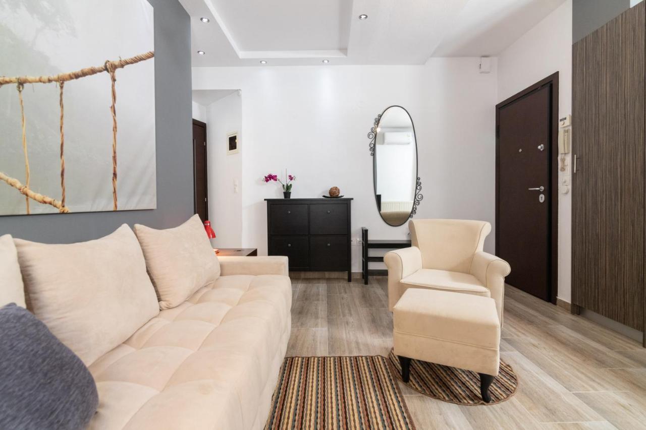 F & B Collection - Flat For 4 Apartman Szaloniki Kültér fotó