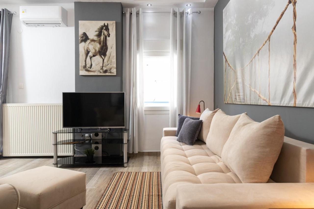 F & B Collection - Flat For 4 Apartman Szaloniki Kültér fotó