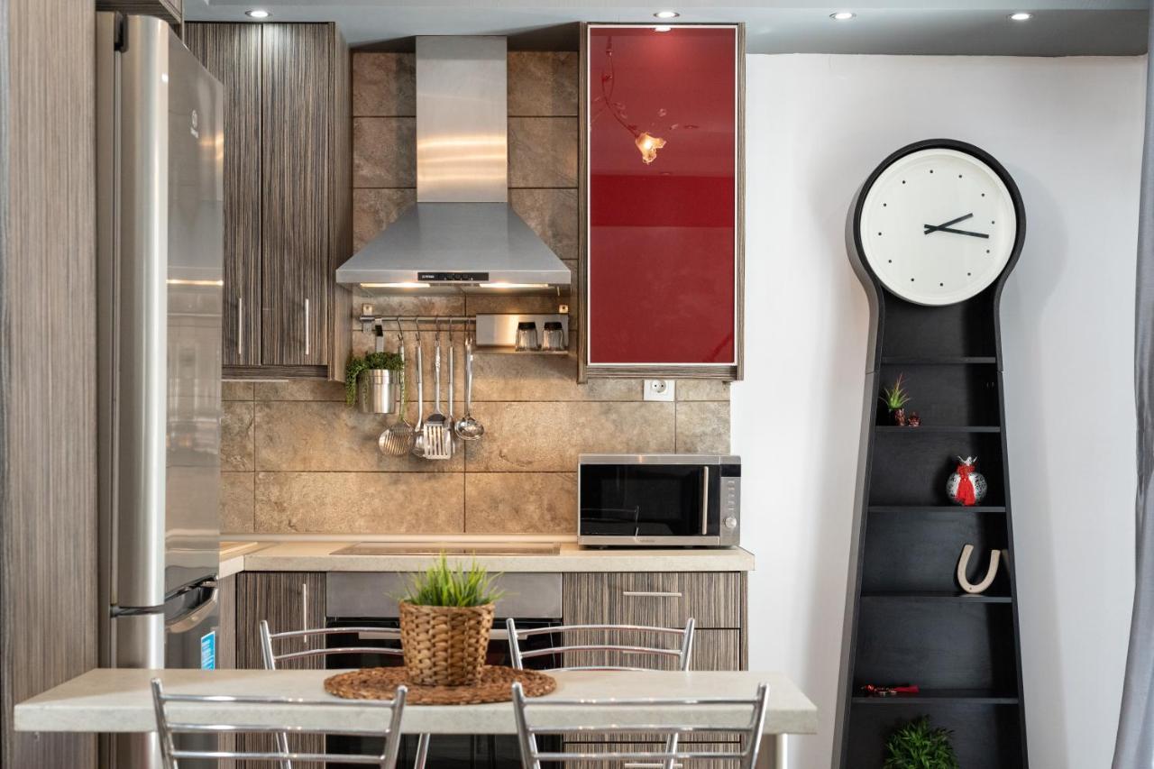 F & B Collection - Flat For 4 Apartman Szaloniki Kültér fotó